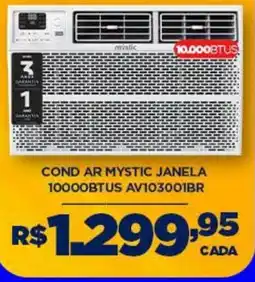 DB Supermercados Cond ar mystic janela 10000btus oferta