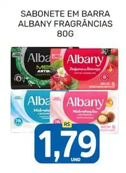 Rede Cearense de Supermercados Sabonete em barra albany fragrâncias oferta