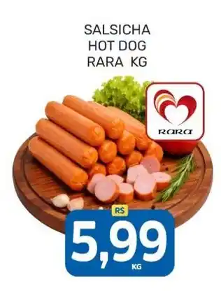 Salsicha hot dog rara kg