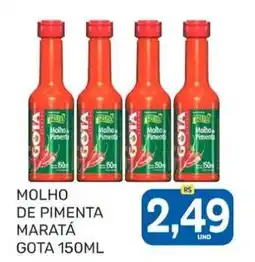 Rede Cearense de Supermercados molho de pimenta maratá gota oferta