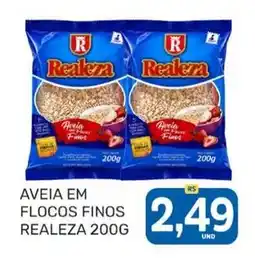 Rede Cearense de Supermercados Aveia em flocos finos realza oferta