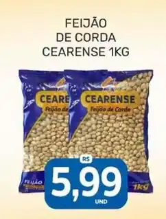 Rede Cearense de Supermercados Feijão de corda cearense oferta