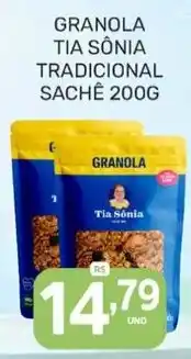 Rede Cearense de Supermercados Granola tia sônia tradicional oferta