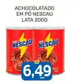 Rede Cearense de Supermercados Achocolatado em pó nescau oferta