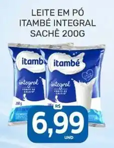 Rede Cearense de Supermercados Leite em pó itambé integral sachê oferta
