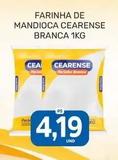 Rede Cearense de Supermercados Farinha de mandioca cearense branca oferta