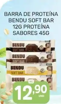 Rede Cearense de Supermercados Barra de proteína bendu soft bar proteína sabores oferta