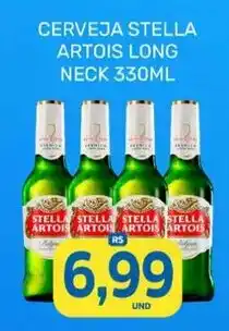 Cerveja stella artois long neck
