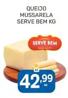 Rede Cearense de Supermercados Queijo mussarela serve bem kg oferta