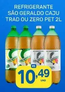 Rede Cearense de Supermercados Refrigerante são geraldo caju trad ou zero pet 2l oferta