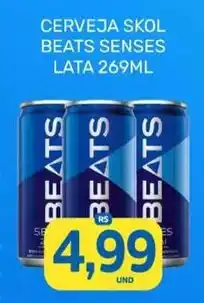 Rede Cearense de Supermercados Cerveja skol beats senses oferta