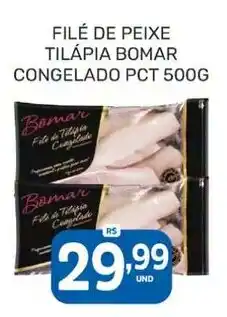 Rede Cearense de Supermercados Filé de peixe tilápia bomar oferta