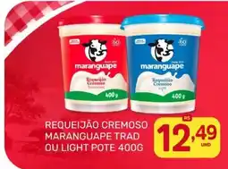 Rede Cearense de Supermercados Requeijão cremoso maranguape trad ou light pote 400g oferta