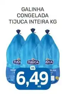Rede Cearense de Supermercados Galinha congelada tijuca inteira kg oferta