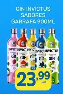 Rede Cearense de Supermercados gin invictus sabores oferta
