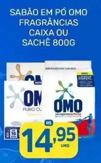 Rede Cearense de Supermercados Sabão em pó omo fragrâncias oferta