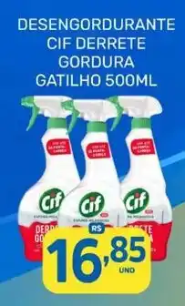 Rede Cearense de Supermercados Desengordurante cif derrete gordura gatilho 500ml oferta