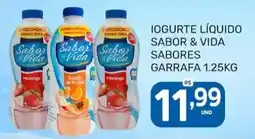 Rede Cearense de Supermercados Iogurte líquido sabor & vida sabores oferta