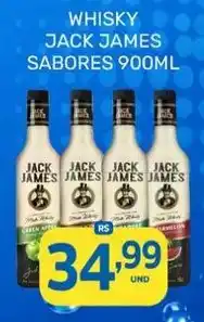 Rede Cearense de Supermercados Whisky jack james sabores oferta