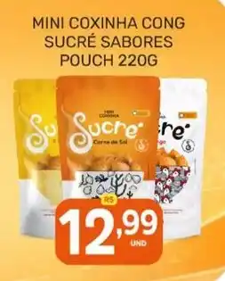 Rede Cearense de Supermercados Mini coxinha cong sucré sabores oferta
