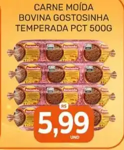 Rede Cearense de Supermercados Carne moída bovina gostosinha temperada oferta