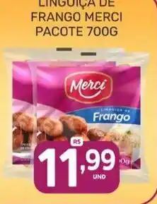 Rede Cearense de Supermercados Linguiça de frango merci oferta
