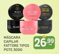 Rede Cearense de Supermercados Máscara capilar fattore tipos oferta
