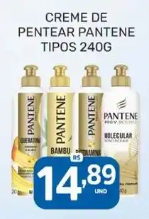 Rede Cearense de Supermercados Creme de pentear pantene tipos 240g oferta