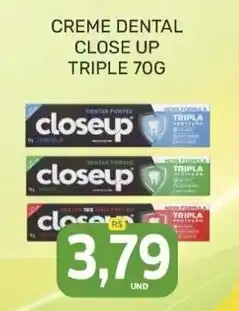 Rede Cearense de Supermercados Creme dental close up triple oferta