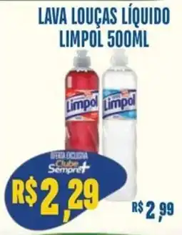 Sempre Vale Supermercados Lava louças líquido limpol oferta