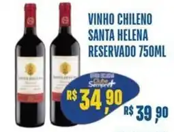 Sempre Vale Supermercados vinho chileno santa helena reservado oferta