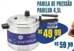 Sempre Vale Supermercados Panela de pressão panelux 4,5l oferta
