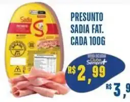 Sempre Vale Supermercados Presunto sadia fat oferta