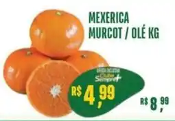 Sempre Vale Supermercados Mexerica murcot / olé kg oferta