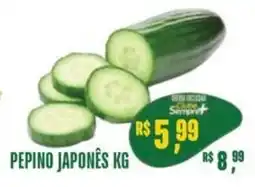 Sempre Vale Supermercados pepino japonês kg oferta