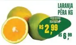 Sempre Vale Supermercados Laranja pêra oferta