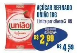 Sempre Vale Supermercados açúcar refinado união oferta