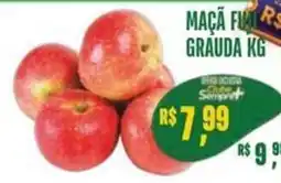 Sempre Vale Supermercados Maçã fuji graúda oferta