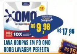 Sempre Vale Supermercados lava roupas em pó omo oferta