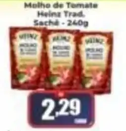 Supermercado Pastorinho molho de tomate heinz trad. oferta