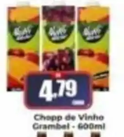 Supermercado Pastorinho Chopp de Vinho Grambel oferta