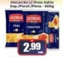 Supermercado Pastorinho Macarrão c/ Ovos Adria oferta