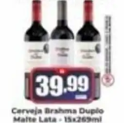 Supermercado Pastorinho Cerveja Brahma Duplo Malte Lata oferta