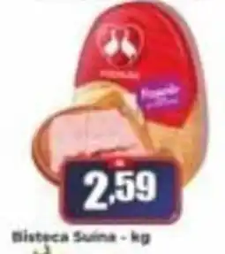 Supermercado Pastorinho Bisteca Suína oferta