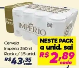 Supermercado Taquaral Cerveja imperio oferta