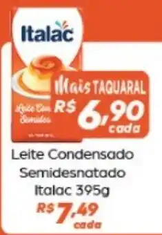 Supermercado Taquaral Leite Condensado Semidesnatado Italac oferta