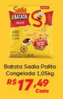 Supermercado Taquaral Batata sadia palito oferta