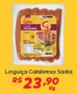 Supermercado Taquaral Linguiça Calabresa Sadia oferta