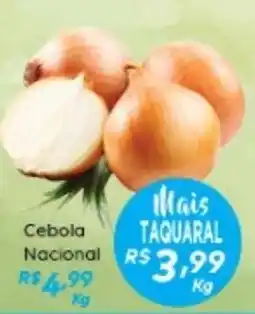 Supermercado Taquaral Cebola Nacional oferta