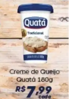 Supermercado Taquaral Creme de Queijo Quatá oferta